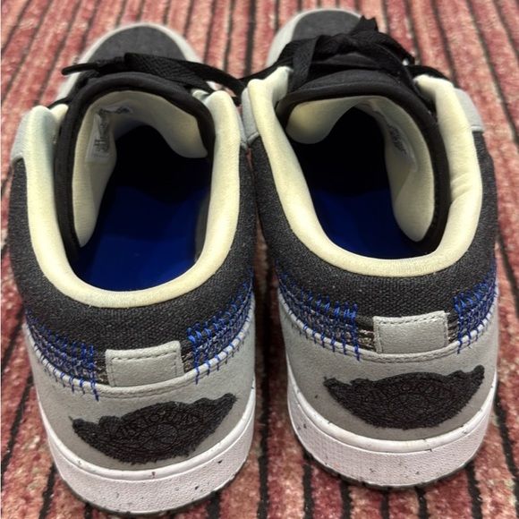 Nike Men's Air Jordan 1 Low Se Crater, Lt Smoke Grey Sz 13 - Picture 3 of 9